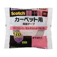 3M スコッチ カーペット固定用両面テープ 30mm×15m PCD-30 FCA413W-4360826