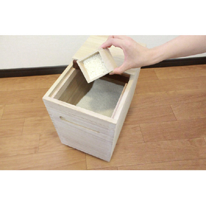 オスマック 桐製 米びつ(Rice Box) 10kg用 RPO-10-イメージ3