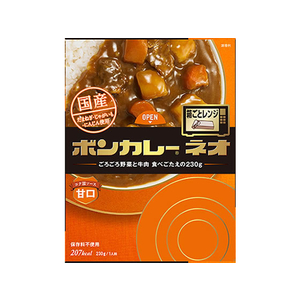 大塚食品 ボンカレーネオ コク深ソースオリジナル 甘口230g FCR7599-イメージ1