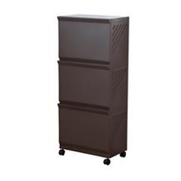 平和工業 ﾗﾝﾄﾞﾘ-BOX3ﾀﾞﾝBR ランドリーボックス3段 Clevan323 ブラウン