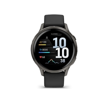 Garmin Venu 4 (41mm), GPS, Wi-Fi, Black w/ Slate + Black,JPN  Slate Black 010-03013-32