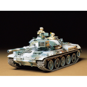 タミヤ 1/35 ミリタリーミニチュアシリーズ No．168 陸上自衛隊 74式戦車(冬季装備) 35168MM ﾘｸｼﾞ74ｼｷﾄｳｷｶｲ-イメージ1