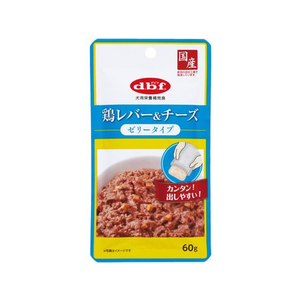デビフペット 鶏レバー&チーズ ゼリータイプ 60g FC954PM-1322-イメージ1