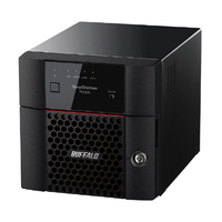 バッファロー 法人向けNAS 2ベイデスクトップ(6TB) TeraStation TS3230DNシリーズ ブラック TS3230DN0602