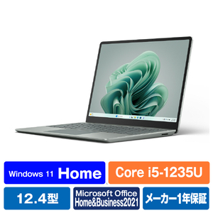 マイクロソフト Surface Laptop Go 3(i5/8GB/256GB) セージ XK1-00010-イメージ1