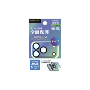 PGA iPhone 17 Pro用カメラフルプロテクター PG-25BCLG04AR-イメージ1