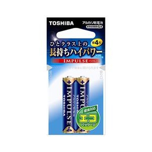 東芝 アルカリ電池(単4形) LR03H2EC-イメージ1