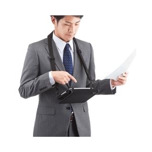 サンワサプライ ショルダーベルト付き7～8型タブレットPCケース（耐衝撃タイプ） PDA-TAB9SG-イメージ2