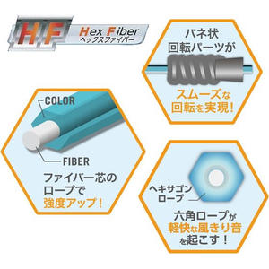 デビカ 瞬足なわとびHF パープルトーン FCE080V-19356-イメージ3
