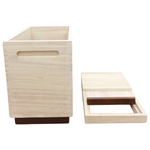 オスマック 桐製 米びつ(Rice Box) 20kg用 RPO-20-イメージ4