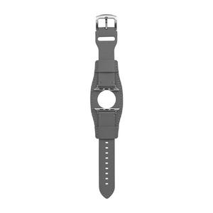 オウルテック Apple Watch (42/44/45/49mm)用パイロットレザーストラップ TACTIX グレー OWL-TACAWBL04-GY-イメージ1