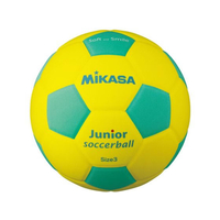 ミカサ ジュニアサッカー 軽量球3号 EVAイエロー／ライトグリーン FC685RV-SF3J-YLG