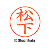 シヤチハタ ネームペン用ネーム シルバー 既製 松下 FC47598-X-GPS-1827