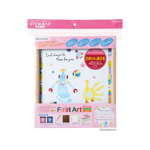 シヤチハタ FirstArt 色紙 ロボットとあひる FC433PJ-HPSK-SB/H-8-イメージ1