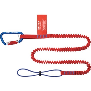 KNIPEX 落下防止ストラップ カラビナ付き 1.5kg 005005TBK FC182VA-2565632-イメージ1