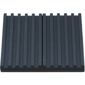 トラスコ 防振パット　耐熱・耐油性　ミニシートタイプ　５０×５０　 厚み１０ｍｍ　合成ゴム OHS-10-50CR-イメージ1