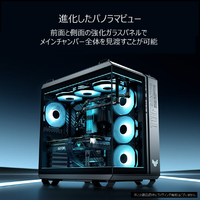 ASUS TUF/GT502/HORIZON/WH ミドルタワー型PCケース TUF Gaming