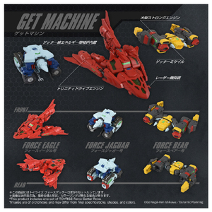 タカラトミー トイライズ フォースゲッターロボ ﾄｲﾗｲｽﾞﾌｵ-ｽｹﾞﾂﾀ-ﾛﾎﾞ-イメージ8