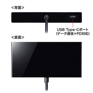 サンワサプライ VGA付USB Type-Cハブ USB-3TCV1BK-イメージ11