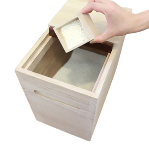 オスマック 桐製 米びつ(Rice Box) 30kg用 RPO-30-イメージ3