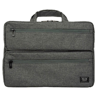ナカバヤシ 13インチ汎用PCインナーバッグ/2ポケット付 グレー SZC-FC131908GY
