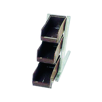 カンダ DXオーガナイザー 3段1列 ブラウン FC81277