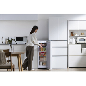アイリスオーヤマ スリム冷凍庫 80L ホワイト KUSN-S8E-W-イメージ10