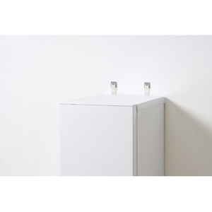 アイリスオーヤマ スリム冷凍庫 80L ホワイト KUSN-S8E-W-イメージ15