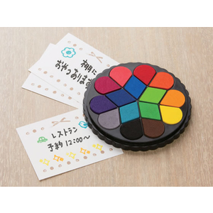 シヤチハタ イロドリパッド(ブーケタイプ)15色 F895623-HPR-15BA-イメージ5