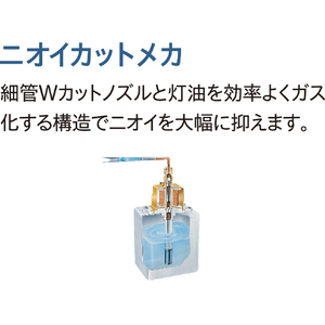 コロナ 石油ファンヒーター e angle select S32-E6タイプ ピュアホワイト FH-S3226E6(W)-イメージ5