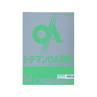 SAKAEテクニカルペーパー 極厚口カラーPPC B4 バンブーグリーン50枚*5 FC65099-LPP-B4-BG