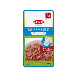 デビフペット 鶏レバー&野菜 ゼリータイプ 60g FC955PM-1321-イメージ1