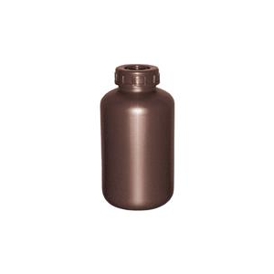 瑞穂化成工業 広口瓶茶1L 0273-イメージ1