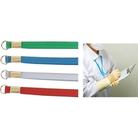 エムテートリマツ 抗菌性PVC ネックストラップ スケルトンレッド NS-R FCM8368-024125002