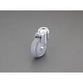 エスコ キャスター 自在金具 穴付 50mm FCY8882-EA986GF-605