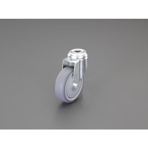 エスコ キャスター 自在金具 穴付 50mm FCY8882-EA986GF-605-イメージ1
