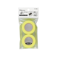 ヤマト メモックロールテープ 7mm 詰替 レモン 4巻 FCG897U-RK-7H-LE