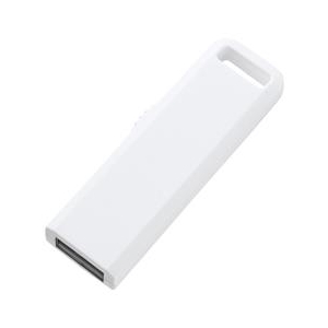 サンワサプライ USBフラッシュメモリ(2GB) ホワイト UFD-SL2GWN-イメージ2