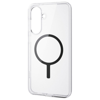 エレコム Galaxy A36 5G用 ハイブリッドケース MAGKEEP ブラック PM-G254MAG02BK