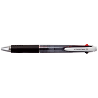 三菱鉛筆 ジェットストリーム3色ボールペン0.7黒 1本 F820966-SXE340007.24