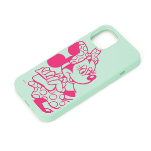 PGA iPhone 13用抗菌スリムシリコンケース ミニーマウス PG-DSC21K02MNE-イメージ1