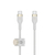 BELKIN USB-C to Cケーブル(高耐久編込シリコンケーブル) 1．0m ホワイト CAB011BT1MWH-イメージ4