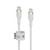 BELKIN USB-C to Cケーブル(高耐久編込シリコンケーブル) 1．0m ホワイト CAB011BT1MWH-イメージ5
