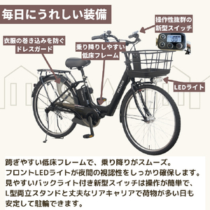 PELTECH X-Urban 36Vセンターモーターモデル 26型内装3段電動アシスト ネイビー TDF-20Z-NYB-イメージ6