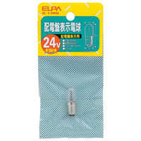 エルパ 配電盤表示電球 E10口金 2．6W クリア 1個入り G-134H