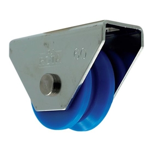 ヨコヅナ ロタ・MC防音重量戸車 60mm V型 WMS-0605 FC849TV-3682869-イメージ1