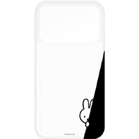 グルマンディーズ iPhone 14/14 Pro/13/13 Pro/12/12 Pro用耐衝撃ケース SHOWCASE+ ミッフィー ひょっこり MF-341A