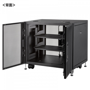 サンワサプライ 小型19インチマウントボックス(9U D450) ブラック CP-SVCBOX3BK-イメージ19