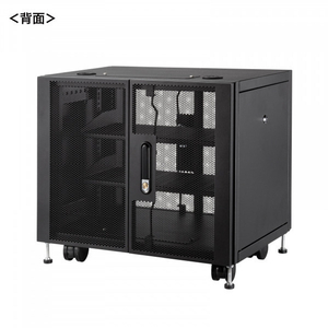 サンワサプライ 小型19インチマウントボックス(9U D450) ブラック CP-SVCBOX3BK-イメージ20