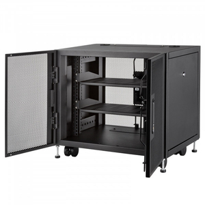 サンワサプライ 小型19インチマウントボックス(9U D450) ブラック CP-SVCBOX3BK-イメージ9